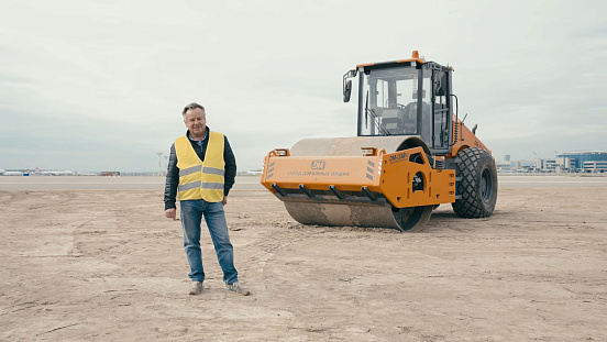 Обзор на грунтовый каток DM 617